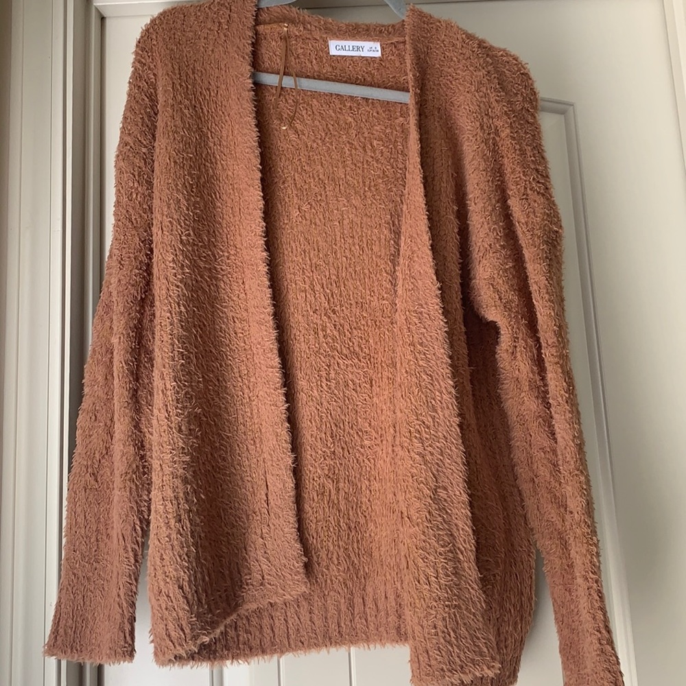 Super soft and shaggy cardigan